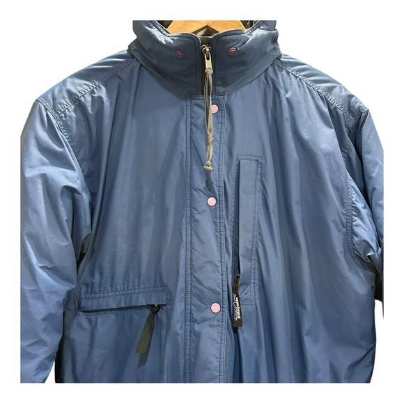 Vintage Patagonia Guide Parka Insulated Blue Removable Hood Medium READ - Picture 4 of 14